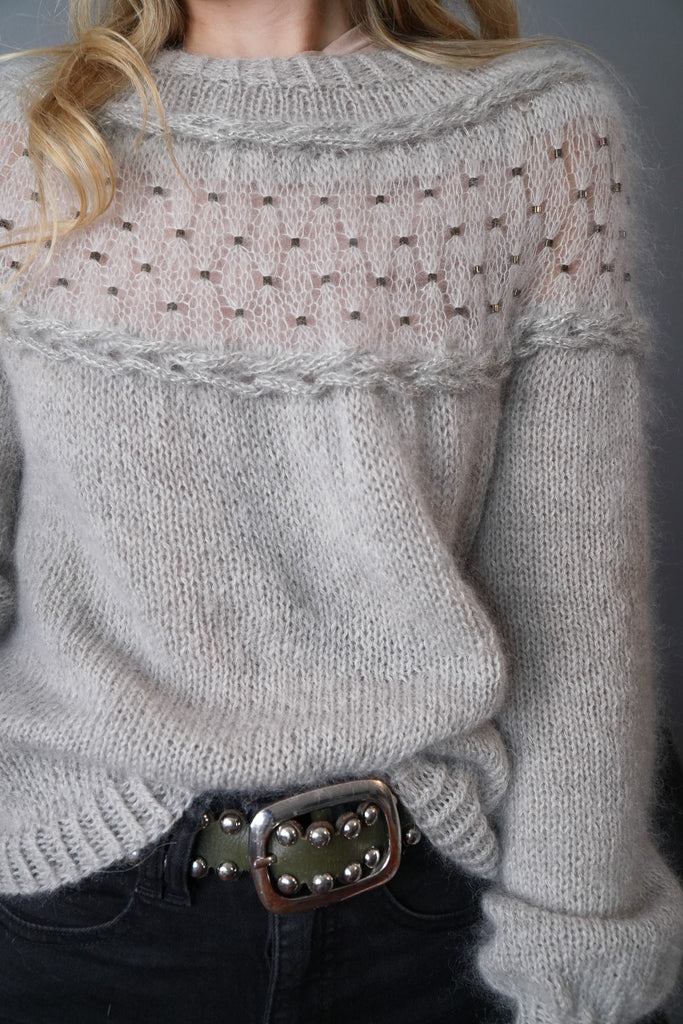 Patrón Digital "Braid Sweater"