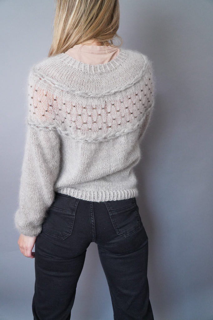 Patrón Digital "Braid Sweater"