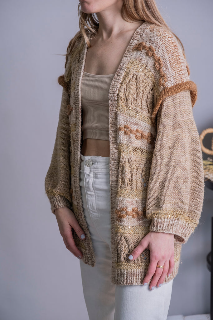 Patrón Digital "Chain Cardigan"
