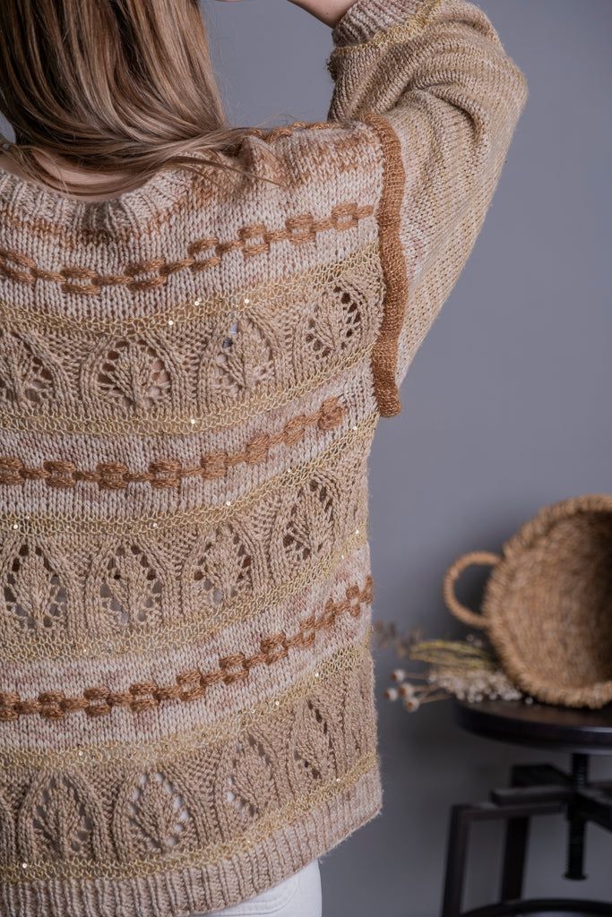 Patrón Digital "Chain Cardigan"