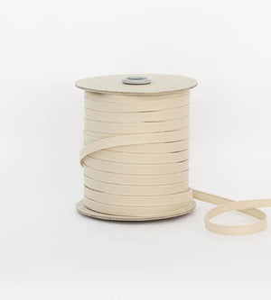Cintas de Algodón "Tight Weave" 6 mm ancho <br> Por Metro