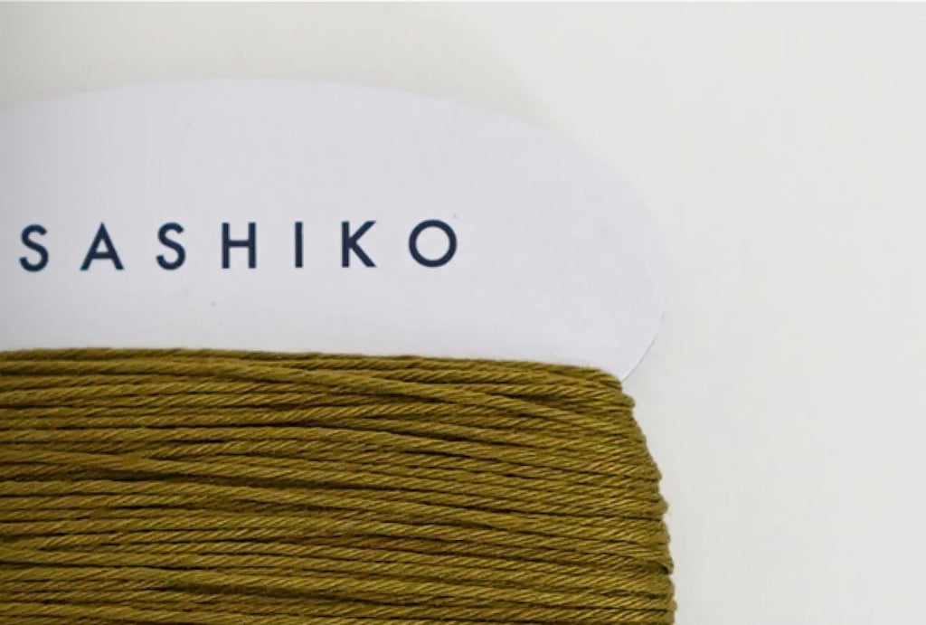 Hilos Sashiko <br> Grueso (Thick) en Bobina 30 mts