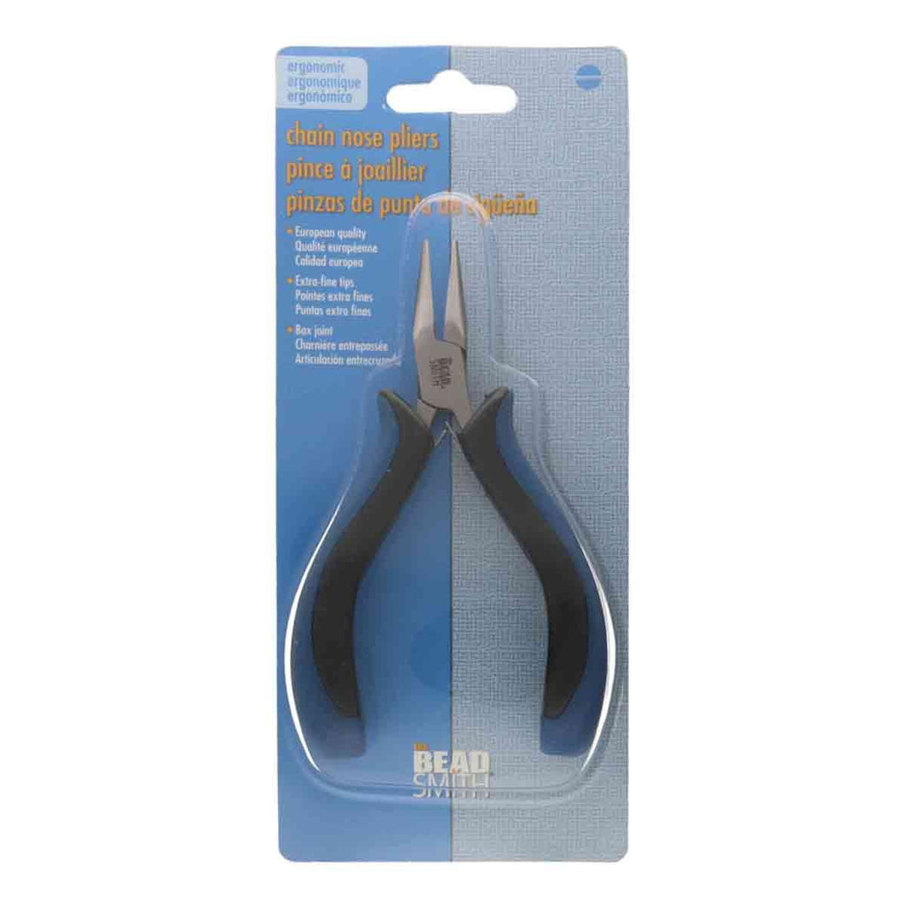 Alicate de Bisutería con Punta Fina <br> Mango Azul Ergonómico