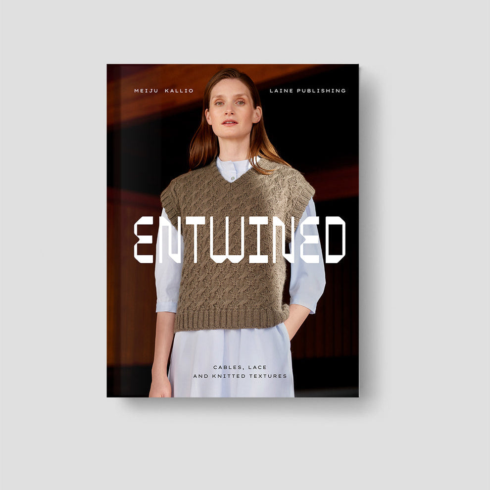 Libro "Entwined: Cables, Lace and Knitted Textures" <br> Meiju Kallio