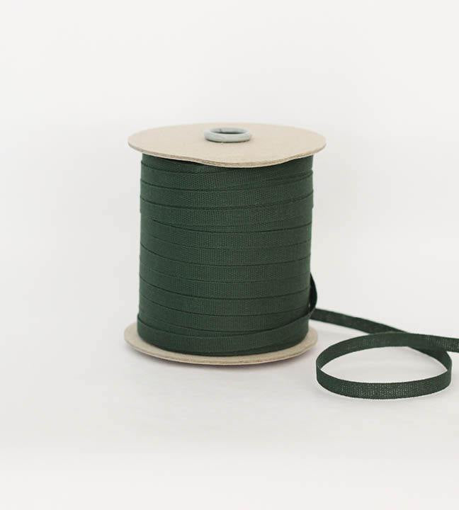 Cintas de Algodón "Tight Weave" 6 mm ancho <br> Por Metro