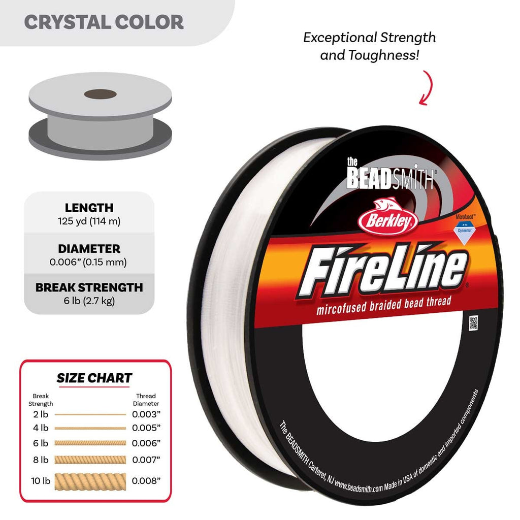 Hilo "Fireline" <br> 6 lb/0,15 mm/114 mts