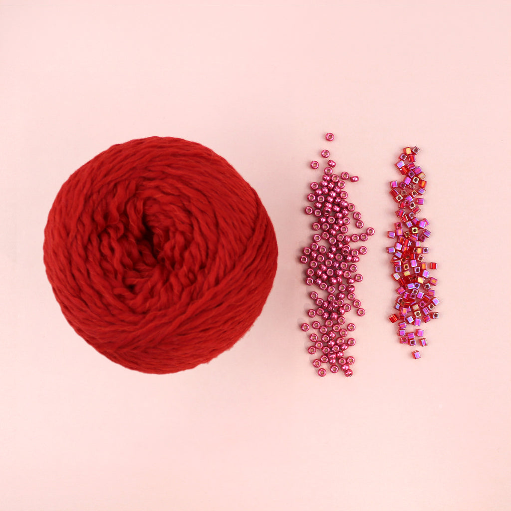 Kit de Tejido Suéter "Storm" de Pope Vergara <br> Versión Genmou de Daruma (Elegir Color)