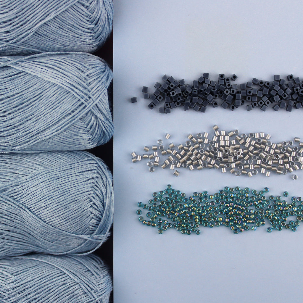 Kit de Tejido Polera "Heaven" de Pope Vergara <br> Elegir Color