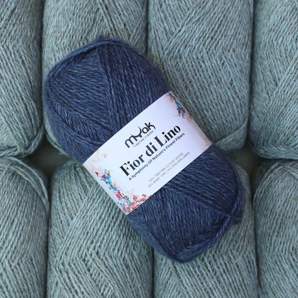 Kit de Tejido "Giardino" de Isabell Kraemer - Versión Fior di Lino