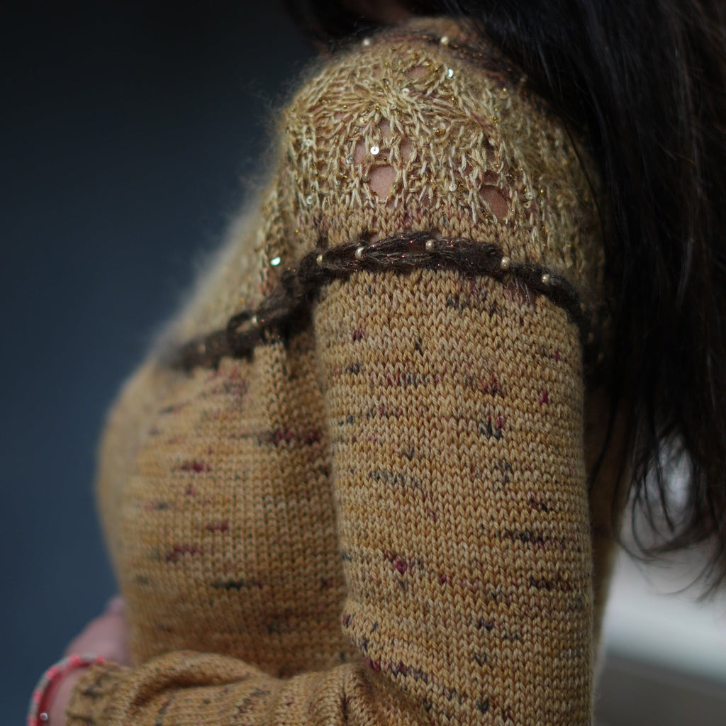 Kit de Hilados "Golden Dust" de Pope Vergara <br> Versión Artyarns - Elegir Color