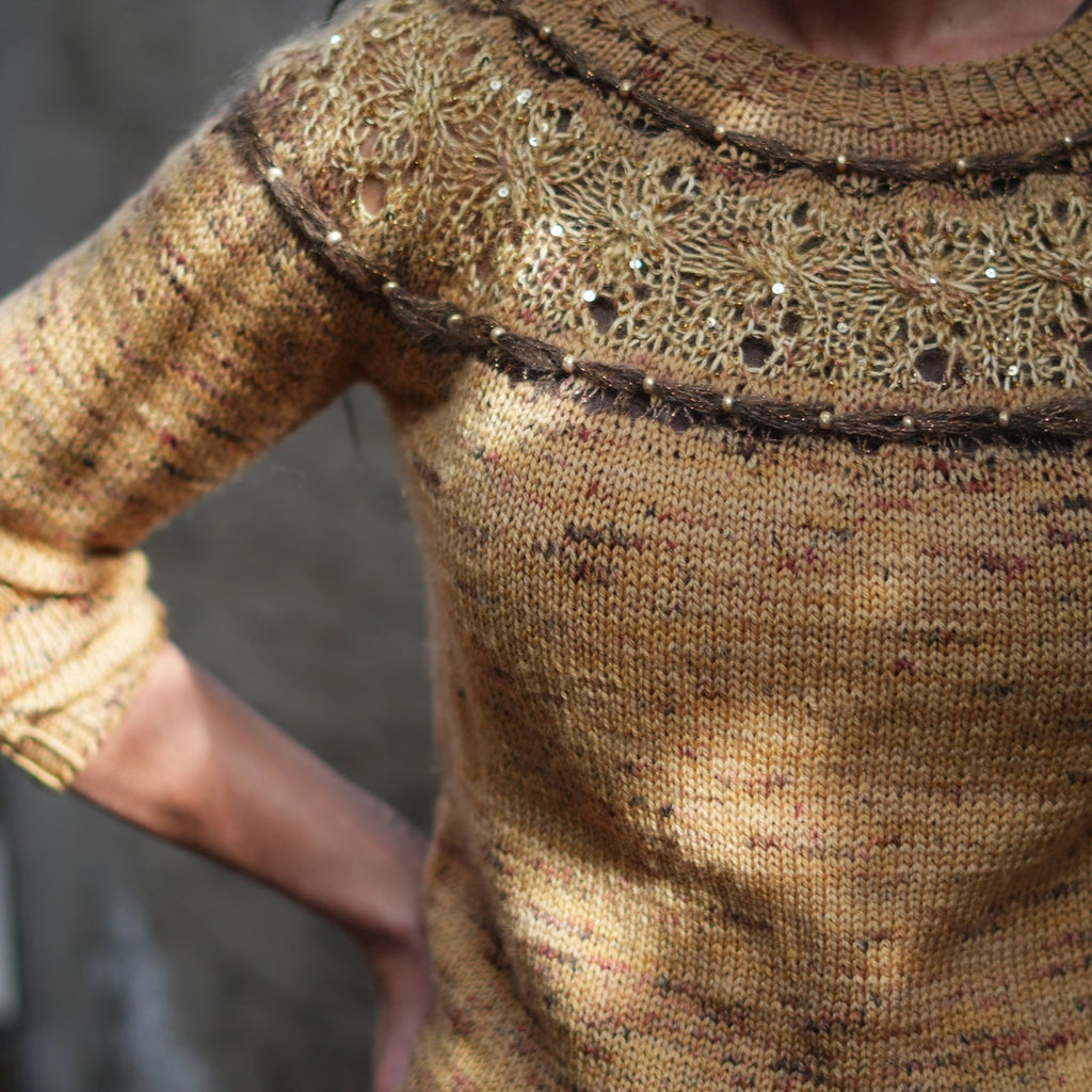 Kit de Hilados "Golden Dust" de Pope Vergara <br> Versión Artyarns - Elegir Color