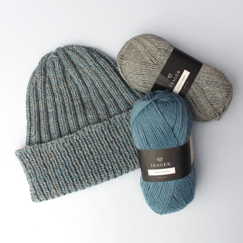 Kit de Tejido "Sunshine Beanie" de Helga Isager <br> Patrón de Regalo (Elegir Color)