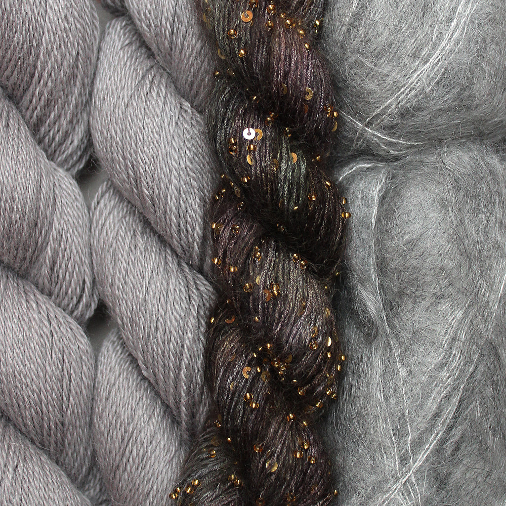 Kit de Hilados "Moulin Rouge Cardigan" de Pope Vergara <br> Versión Artyarns - Elegir Color