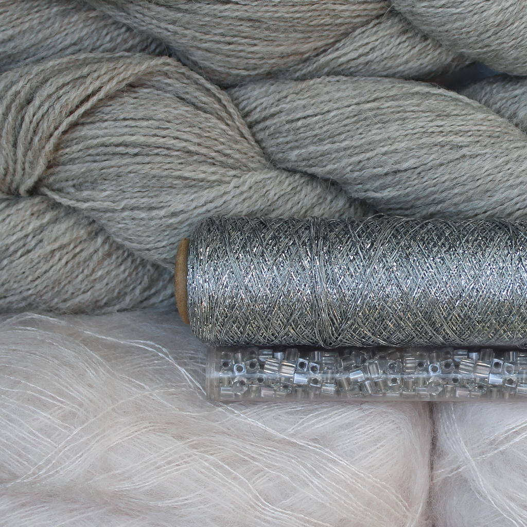 Kit de Tejido "Braid Sweater" de Pope Vergara <br> Versión Isager - Elegir Color