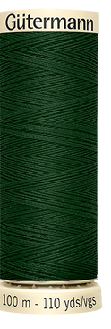 Hilo Para Coser "Coselo Todo" Bobina 100 Metros  <br> Verdes y Petróleos