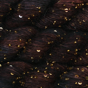 Beaded Mohair + Sequins  <br> (60% Seda / 40% Mohair + Mostacillas y Lentejuelas)