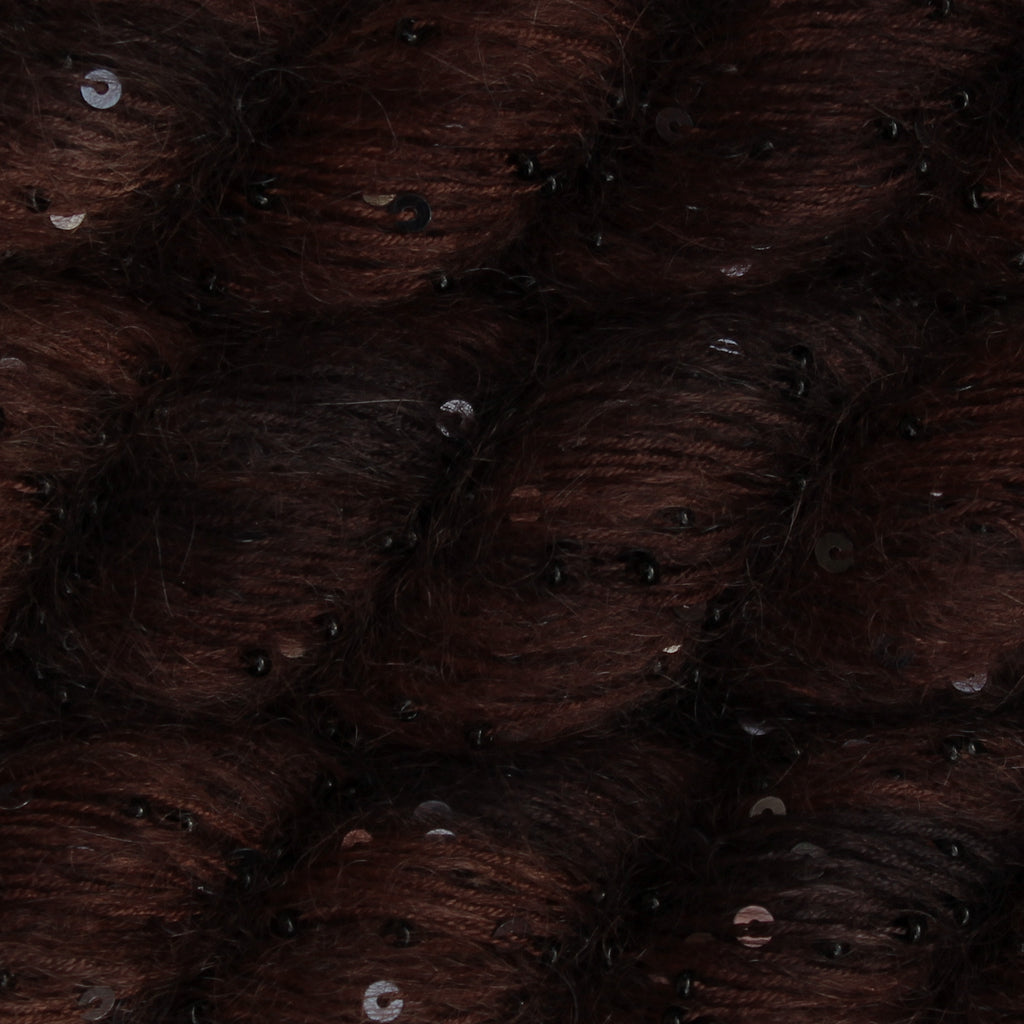 Beaded Mohair + Sequins  <br> (60% Seda / 40% Mohair + Mostacillas y Lentejuelas)