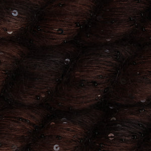 Beaded Mohair + Sequins  <br> (60% Seda / 40% Mohair + Mostacillas y Lentejuelas)