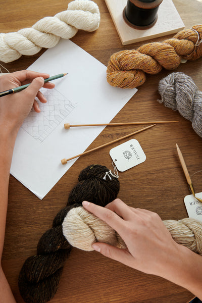 Isager Tweed  (70% Lana / 30% Mohair)