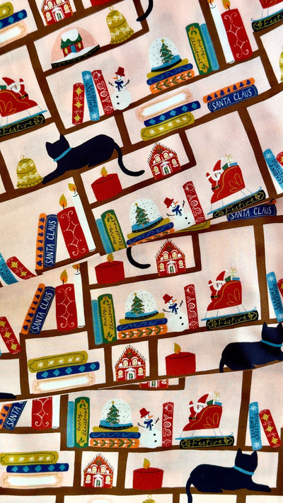 Tela Navidad Popelina 