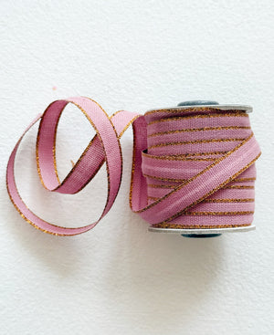 Cintas de Algodón "Drittofilo" 1cm de Ancho <br> Por Metro