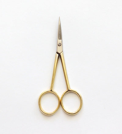 Tijeras Doradas 11 cm  Silhouette Scissors Gold Handle