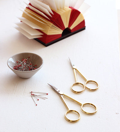 Tijeras Doradas 11 cm  Silhouette Scissors Gold Handle