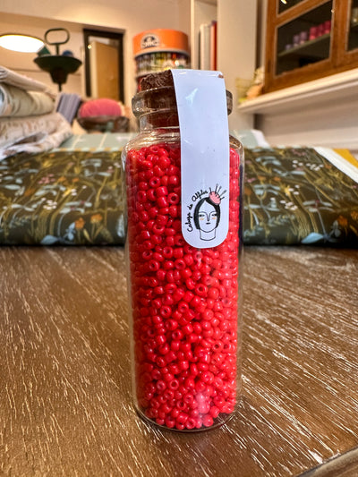 Mostacilla Frasco Grande  Cabeza de Alfiler