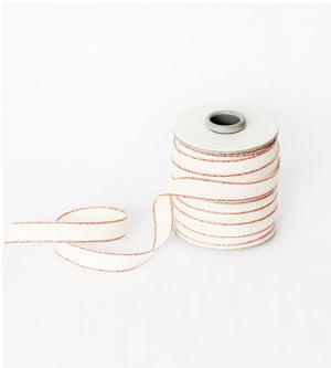 Cintas de Algodón "Drittofilo" 1cm de Ancho <br> Por Metro