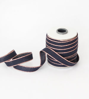 Cintas de Algodón "Drittofilo" 1cm de Ancho <br> Por Metro