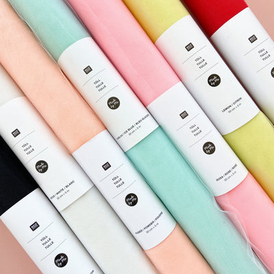 Tul (Distintos Colores)  Rollo de 5mts x 50cm Ancho