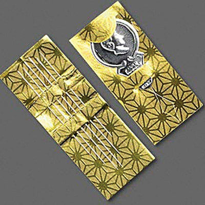 Set Agujas Japonesas Miyuki Para Mostacillas   6 pcs + 1 Enhebrador