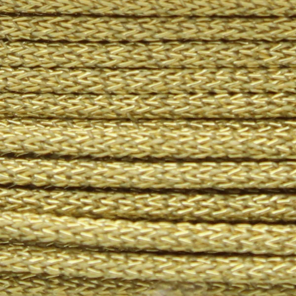 Hilo Tripolino Metalizado "Knot-It Cord" <br> 1.00 mm - 6 mts (Elegir Color)