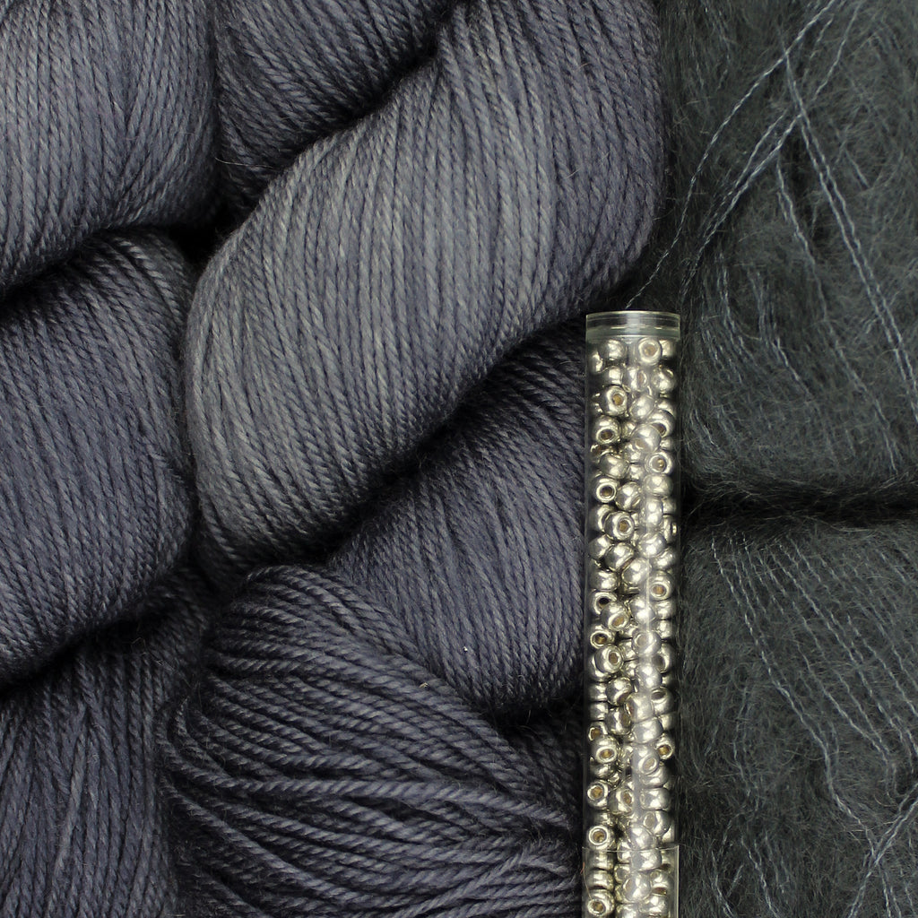 Kit de Tejido Pañoleta "Only Leaves" de Pope Vergara