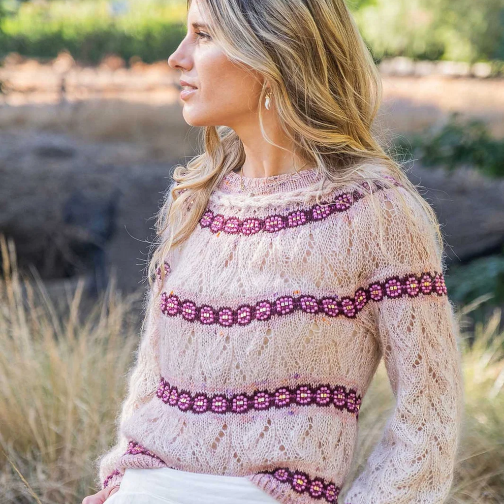 Kit de Tejido Suéter "Bohemian" de Pope Vergara <br> Elegir Color