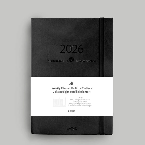 Agenda de Tejido Laine "Knitter's Year 2026"