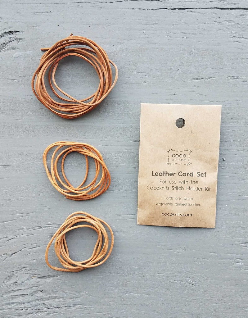 Set Cordones Guardapuntos <br> Leather Cord Set