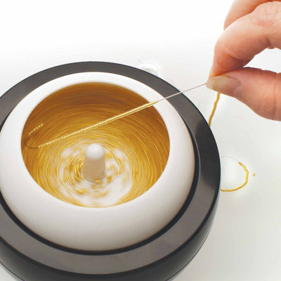 Aguja Curva Flexible Para Enhebrador Giratorio (9cms)