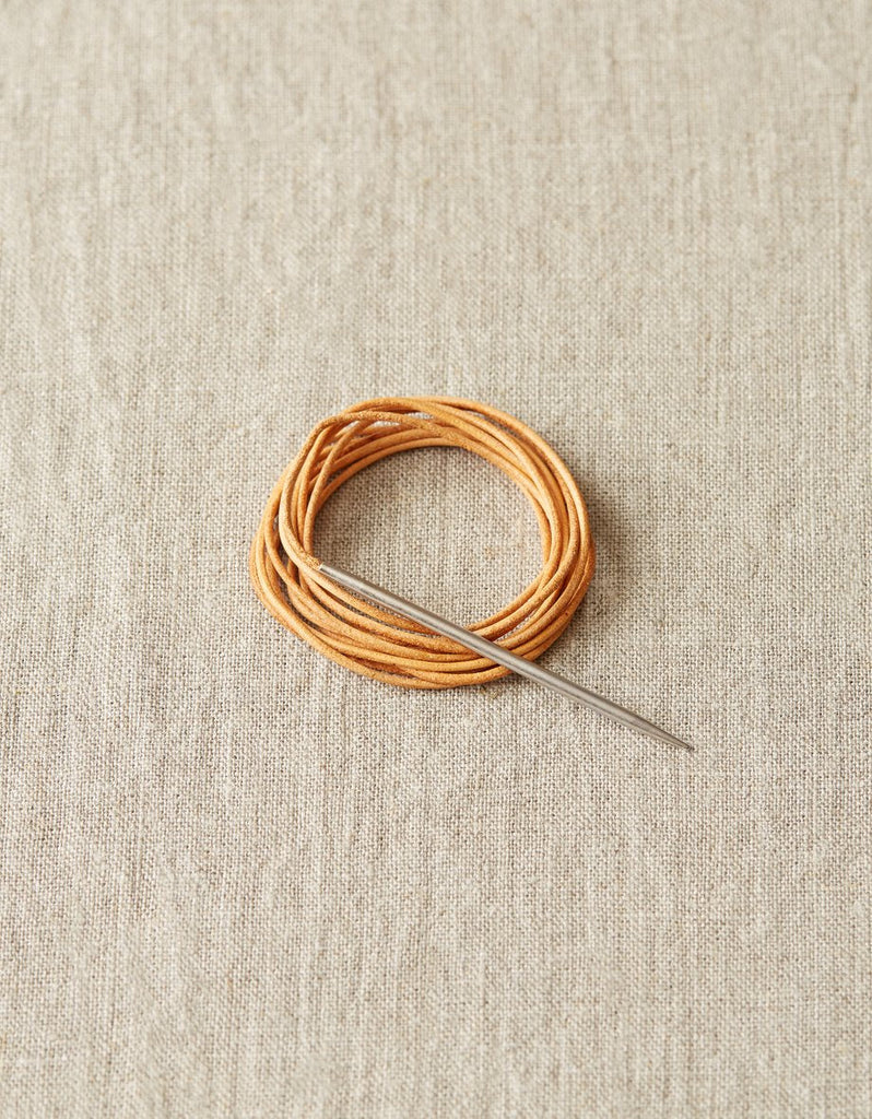 Kit Cordones Guardapuntos y Agujas <br> Leather Cord and Needle Stitch Holder