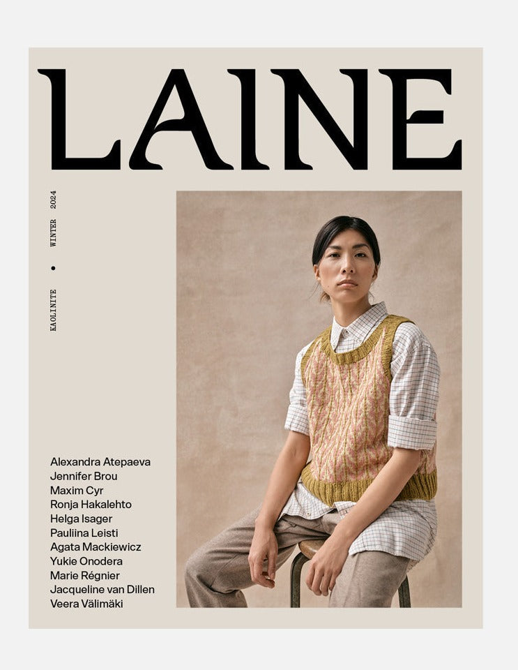 Revista de Tejido Laine Magazine <br> Edición Nº 19 Invierno 2023