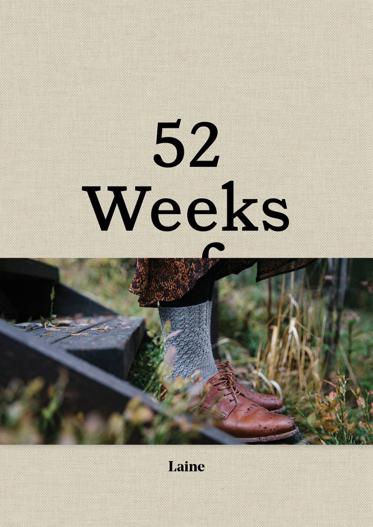 Colección de Libros Laine"52 Weeks of Socks" <br> Libro "52 Weeks of Socks Vol I" +  Libro "52 Weeks of Socks Vol II"