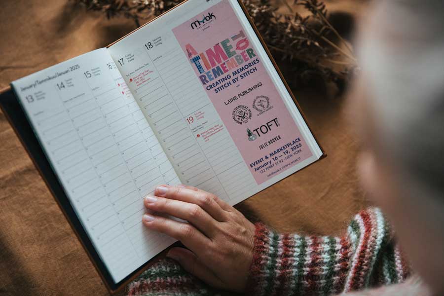 Agenda de Tejido Laine "Knitter's Year 2026"