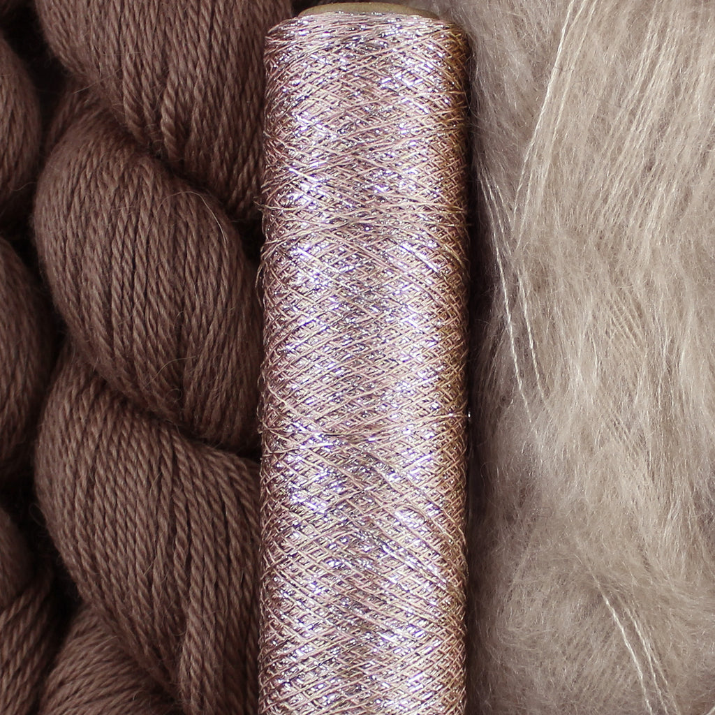 Kit de Tejido Suéter "Shine in the Dark" de Pope Vergara <br> Elegir Color