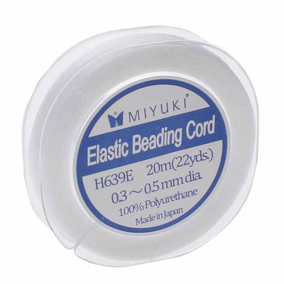 Hilo Elástico Transparente Miyuki 20 mts
