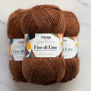 Kit de Tejido "Fiorellino" de Isabell Kraemer - Versión Fior di Lino