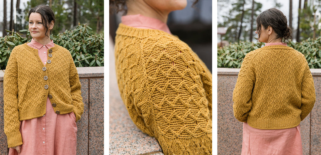 Libro "Entwined: Cables, Lace and Knitted Textures" <br> Meiju Kallio