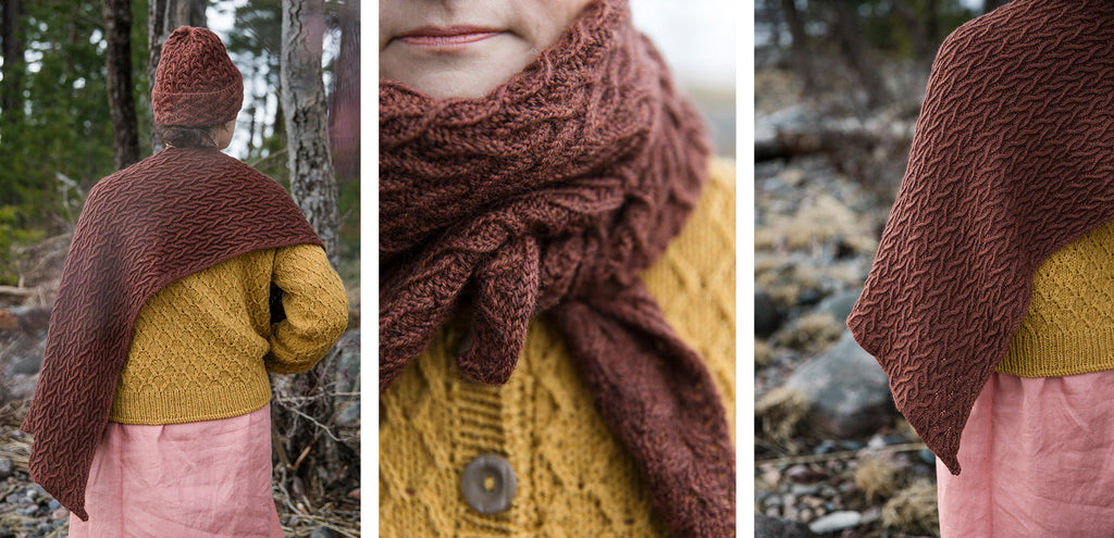 Libro "Entwined: Cables, Lace and Knitted Textures" <br> Meiju Kallio