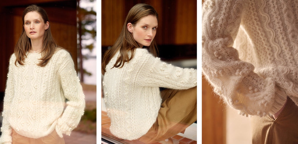 Libro "Entwined: Cables, Lace and Knitted Textures" <br> Meiju Kallio