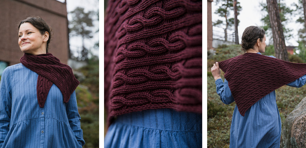 Libro "Entwined: Cables, Lace and Knitted Textures" <br> Meiju Kallio