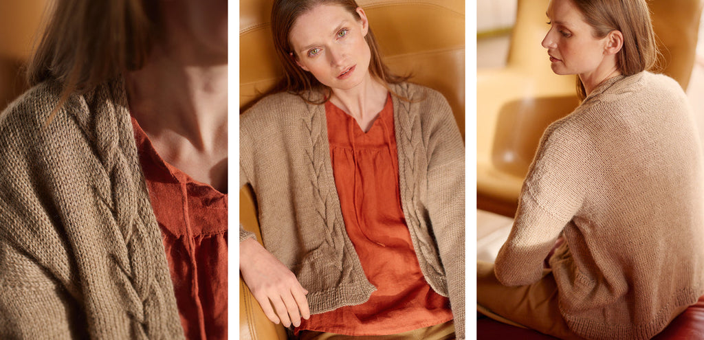 Libro "Entwined: Cables, Lace and Knitted Textures" <br> Meiju Kallio